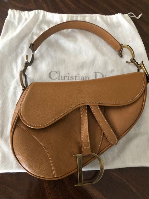 dior beige saddle bag|authentic christian dior saddle bag.